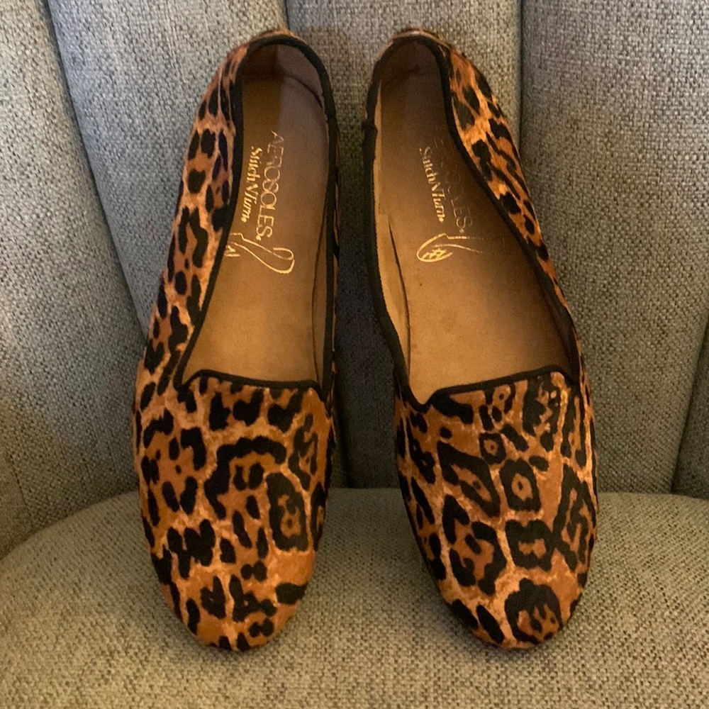 NWOT AEROSOLES Shoes Leopard Print